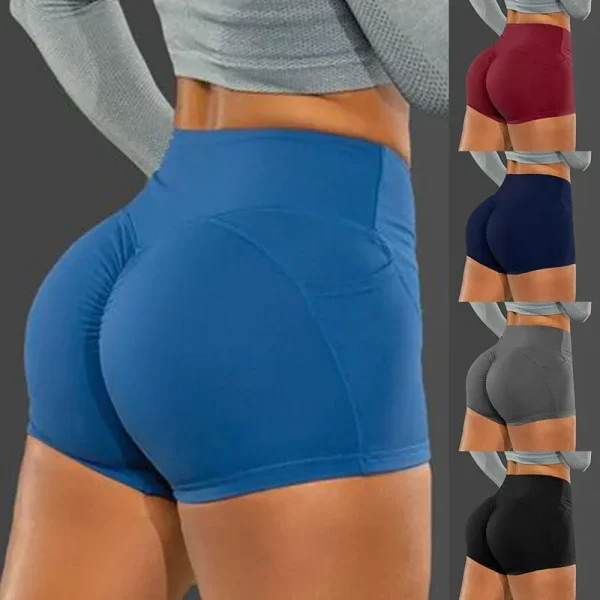 High-Waist Scrunch Shorts